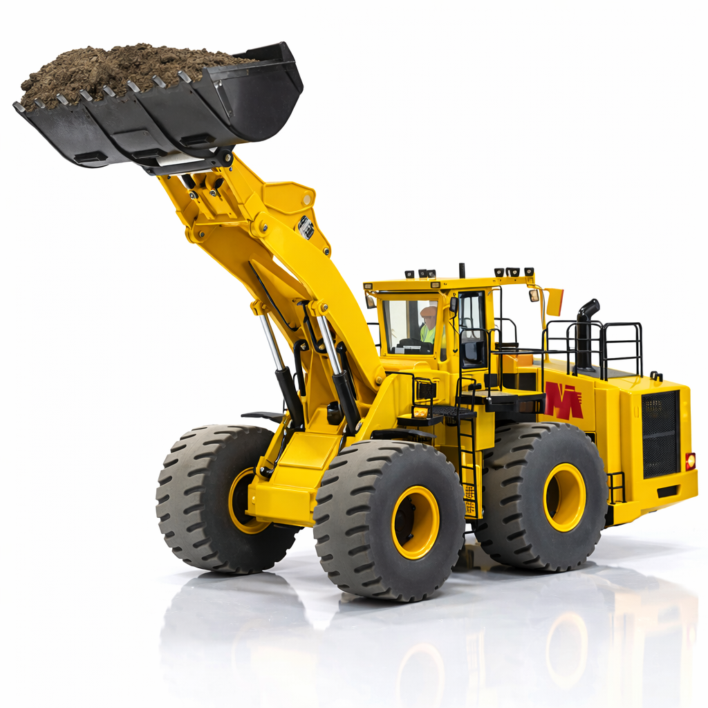 Pá Carregadeira Articulada (Controle Remoto) – Escala 1/14