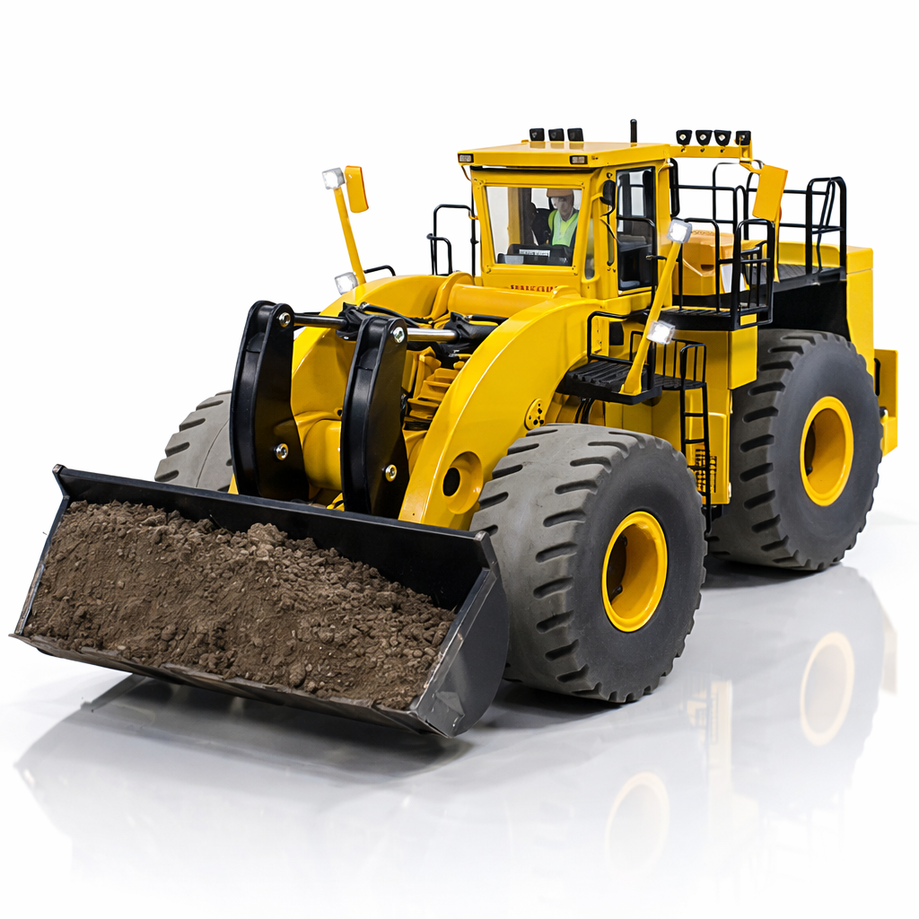 Pá Carregadeira Articulada (Controle Remoto) – Escala 1/14