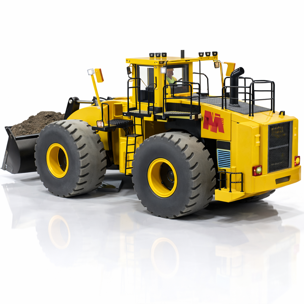 Pá Carregadeira Articulada (Controle Remoto) – Escala 1/14