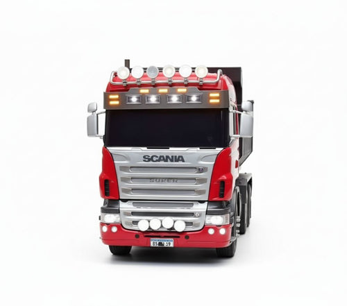 Caminhão Basculante Scania P450 XT 8x4 Euro 6 Controle Remoto - Escala 1/14