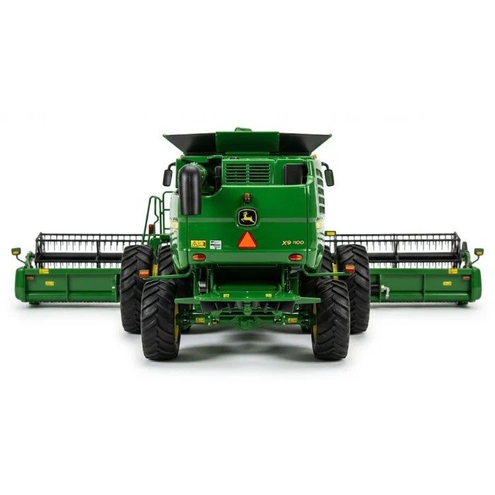 Miniatura Colheitadeira John Deere S790 com Duas Plataformas - Escala 1/14 (Controle Remoto)
